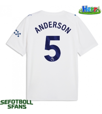 Manchester City Elliot Anderson #5 Tredje Tröja 2026-27 Kortärmad
